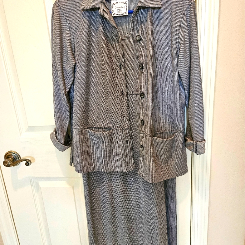 EUC CLIO 2 PIECE DRESS